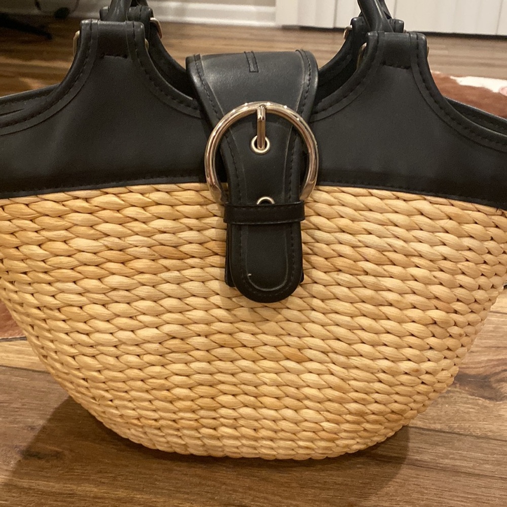 Weaved/woven hand/shoulder bag/purse - Picture 3 of 10